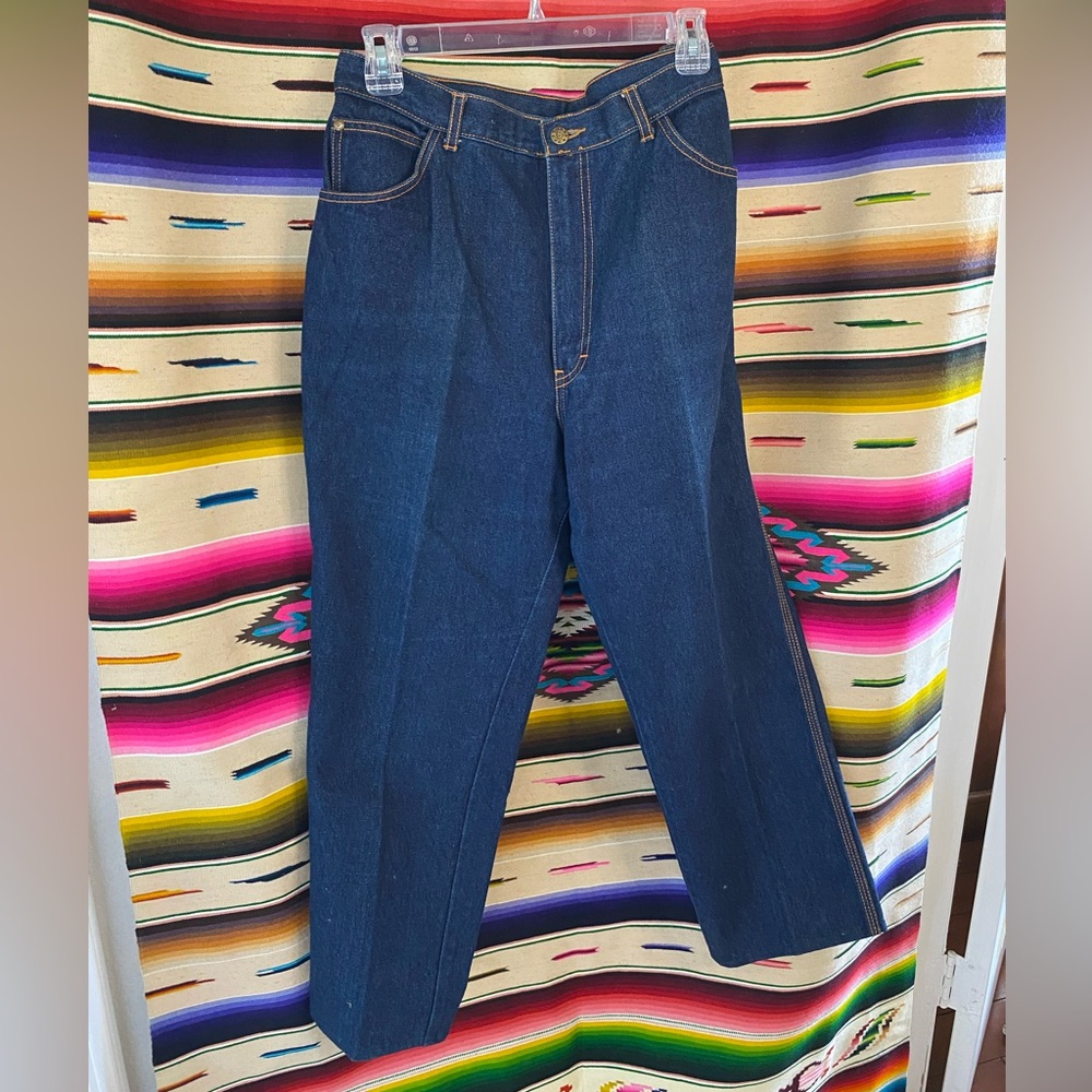 80s 90s GITANO DARK WASH DENIM JEANS
